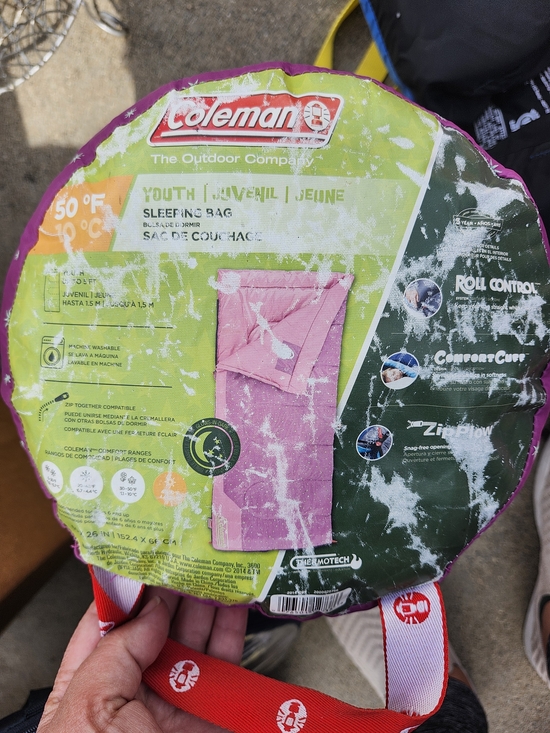 Coleman Other - Coleman Youth Sleeping Bag - Pink